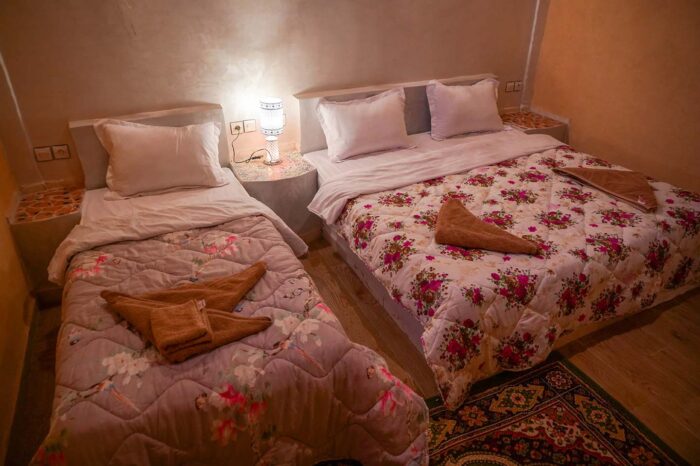 Twin Room in Hotel Sahara Garden with two separate beds