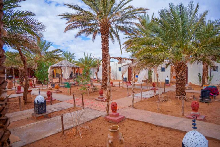 Mesmerizing Sunrise Over the Desert luxury Camp