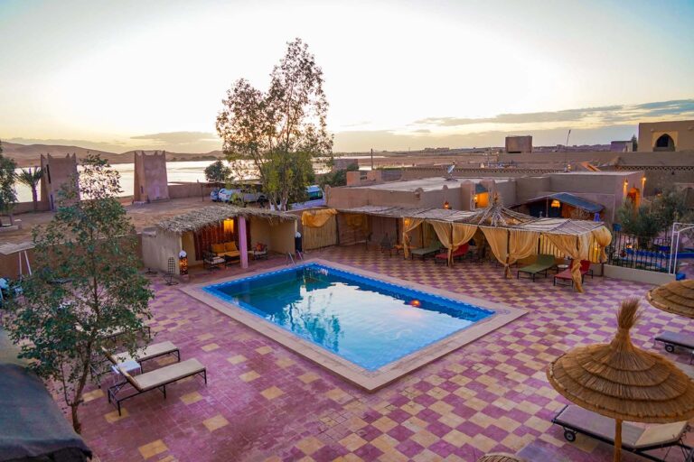 Relax by the Pool in the Heart of the Sahara