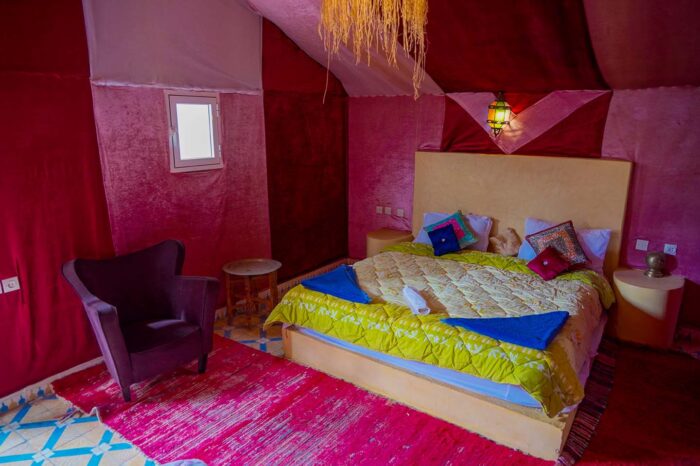Traditional Berber-Style Double Tent