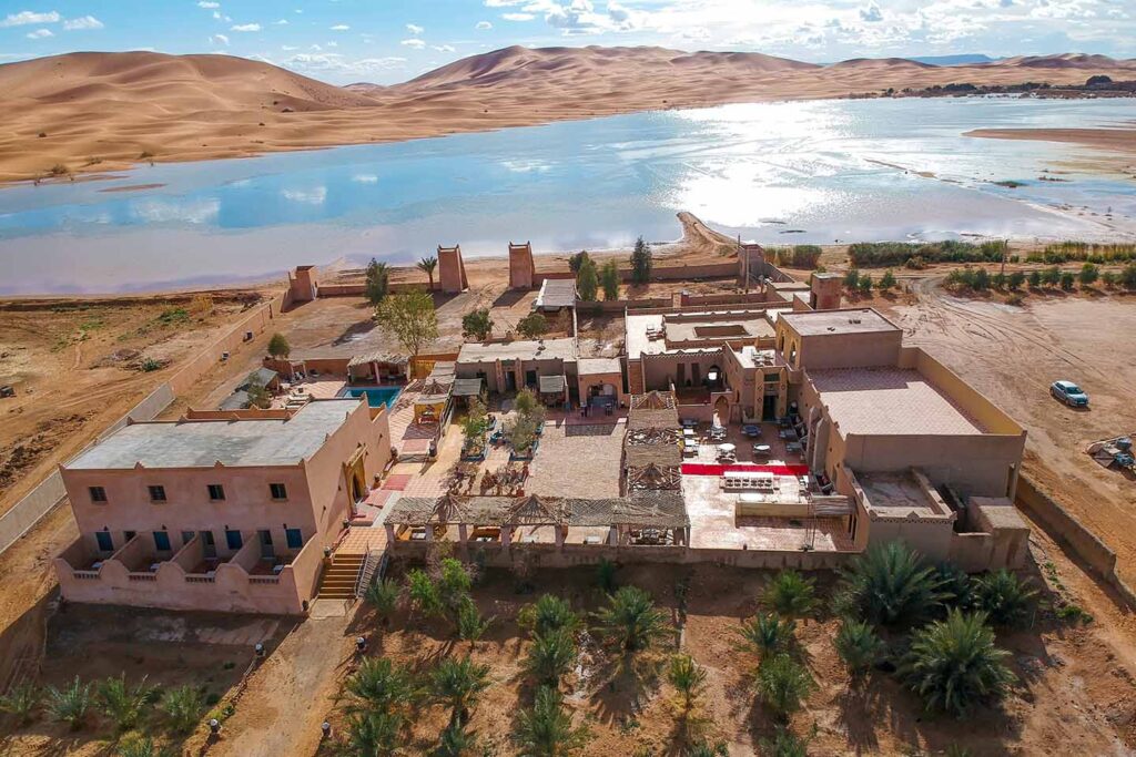 Hotel Sahara Garden offering a luxury stay in Merzouga